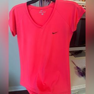 Nike athletic pink shirt